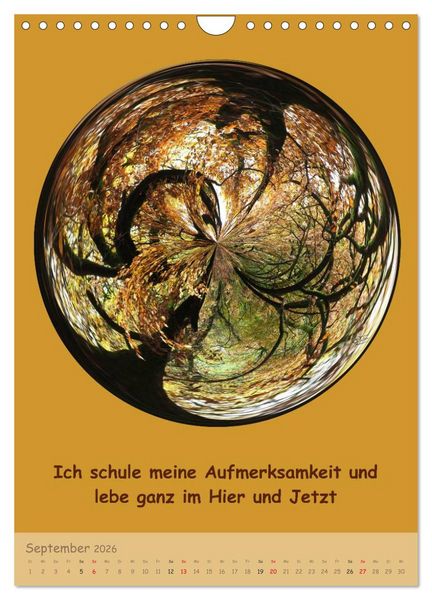 Produktbild: Meditative Natur (Wandkalender 2026 DIN A4 hoch), CALVENDO Monatskalender