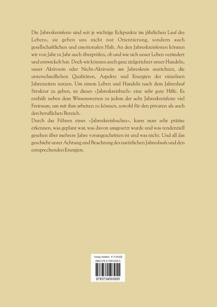 Produktbild: Jahreskreisbuch 2016