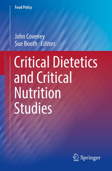 Produktbild: Critical Dietetics and Critical Nutrition Studies