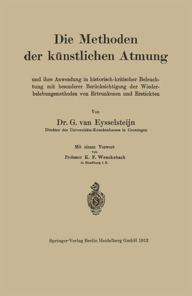 Produktbild: Die Methoden der k&uuml;nstlichen Atmung