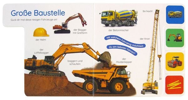 Produktbild: Erstes Lernen Pocket. Baustelle