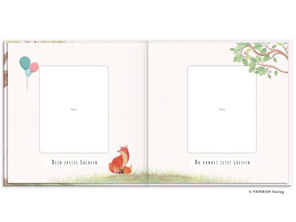 Produktbild: Babyalbum - UNSER ERSTES GEMEINSAMES JAHR (ros&eacute;)