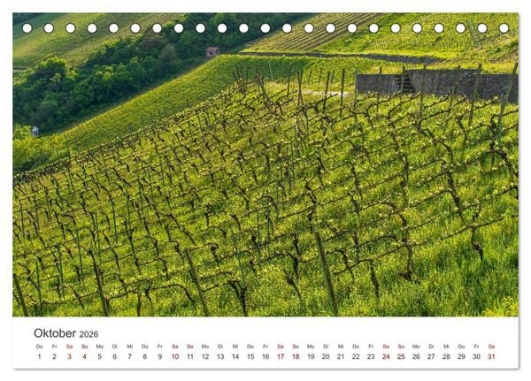 Produktbild: Franken - Malerische Orte und Landschaften (Tischkalender 2026 DIN A5 quer), CALVENDO Monatskalender