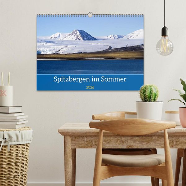 Produktbild: Spitzbergen im Sommer (Wandkalender 2026 DIN A3 quer), CALVENDO Monatskalender