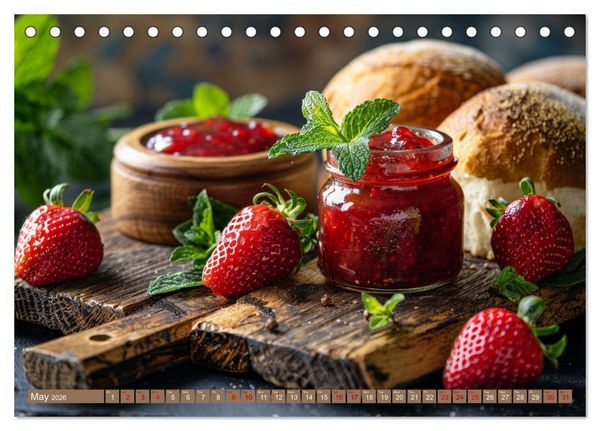 Produktbild: Fruit Paradise in a Jar (Desk Calendar 2026 DIN A5 landscape), CALVENDO 12 Month DeskCalendar