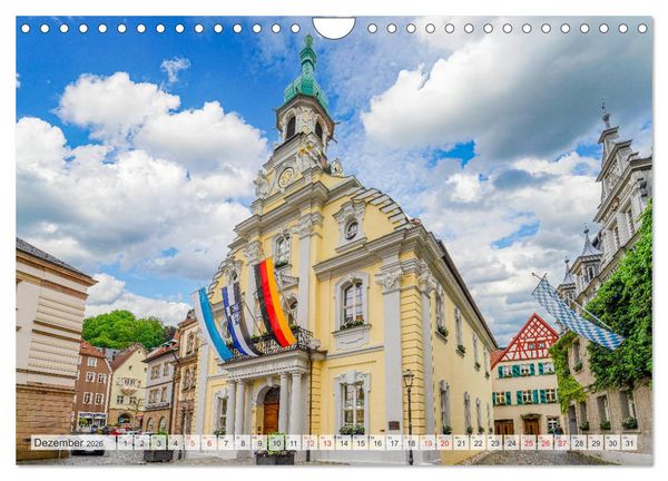 Produktbild: Kulmbach Impressionen (Wandkalender 2026 DIN A4 quer), CALVENDO Monatskalender