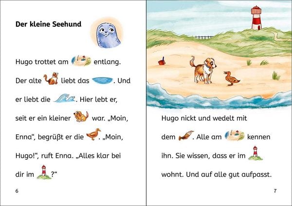 Produktbild: Bildermaus - Sina Seehund hilft ihrem Freund