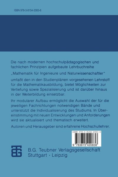 Produktbild: Tensorrechnung