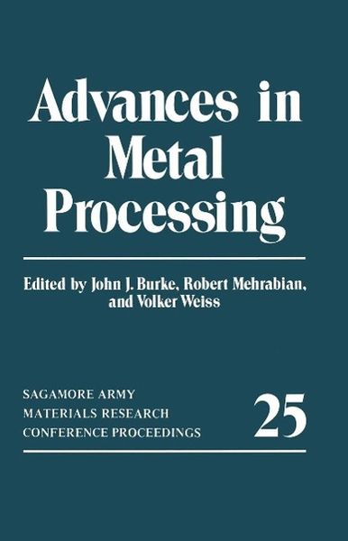 Produktbild: Advances in Metal Processing