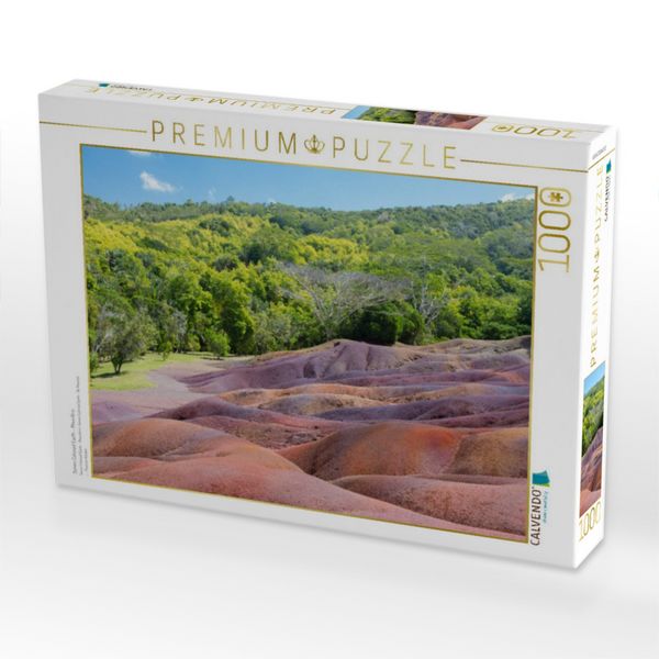 Produktbild: CALVENDO Puzzle Seven Colored Earth - Mauritius | 1000 Teile Lege-Gr&ouml;&szlig;e 64x48cm Foto-Puzzle f&uuml;r gl&uuml;ckliche Stunden