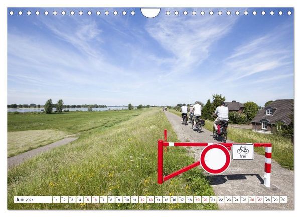 Produktbild: Radland Deutschland - Niederrhein (Wandkalender 2027 DIN A4 quer), CALVENDO Monatskalender