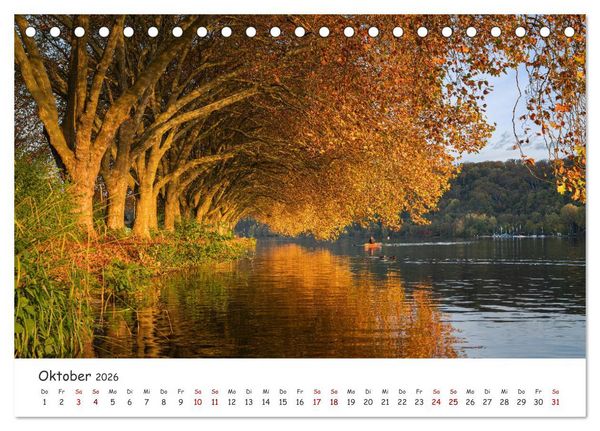 Produktbild: Heimat Entdecken - Ruhrgebiet (Tischkalender 2026 DIN A5 quer), CALVENDO Monatskalender