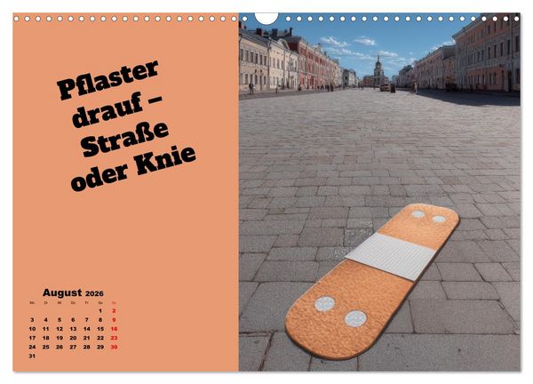 Produktbild: Pferdeschwanz - Das lustige, zweideutige Geschenk als Kalender (Wandkalender 2026 DIN A3 quer), CALVENDO Monatskalender