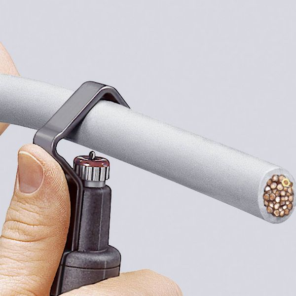 Produktbild: Knipex 16 30 135 SB Kabelentmanteler Geeignet f&uuml;r Rundkabel 6 bis 29mm