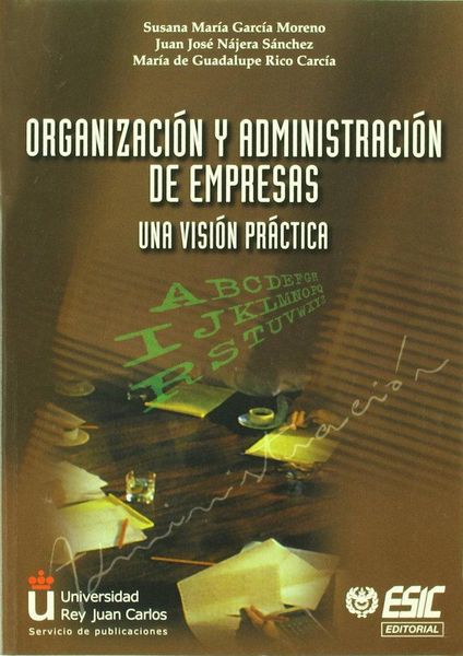Produktbild: Organizaci&oacute;n y administraci&oacute;n de empresas