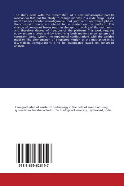 Produktbild: Design of Mechanical Systems in the Mobile Robot