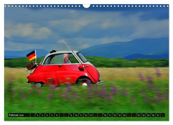 Produktbild: Historische Kleinwagen aus Deutschland (Wandkalender 2026 DIN A3 quer), CALVENDO Monatskalender