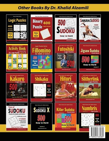 Produktbild: Medium Logic Puzzles & Brain Games for Adults