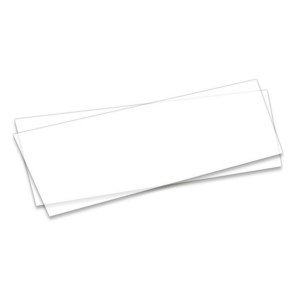Produktbild: folia Laternenzuschnitte transparent 22x51cm 25 Blatt
