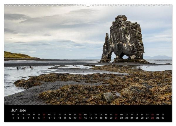 Produktbild: Faszination Island (hochwertiger Premium Wandkalender 2026 DIN A2 quer), Kunstdruck in Hochglanz