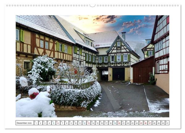 Produktbild: Willkommen im L&auml;ndle (Wandkalender 2026 DIN A2 quer), CALVENDO Monatskalender
