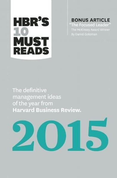 Produktbild: HBR's 10 Must Reads 2015