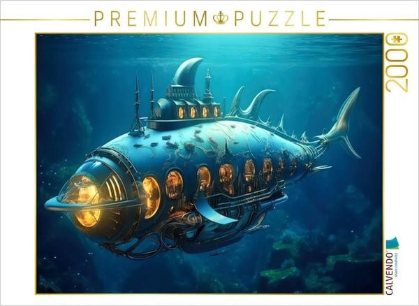 Produktbild: CALVENDO Puzzle Die Nautilus | 2000 Teile Lege-Gr&ouml;&szlig;e 90x67cm Foto-Puzzle f&uuml;r gl&uuml;ckliche Stunden