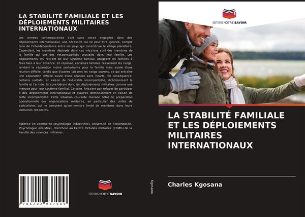 Produktbild: La Stabilit&eacute; Familiale Et Les D&eacute;ploiements Militaires Internationaux