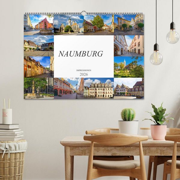 Produktbild: Naumburg Impressionen (Wandkalender 2026 DIN A2 quer), CALVENDO Monatskalender