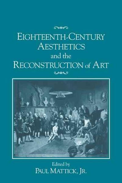 Produktbild: Eighteenth-Century Aesthetics and the Reconstruction of Art