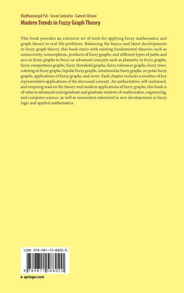 Produktbild: Modern Trends in Fuzzy Graph Theory