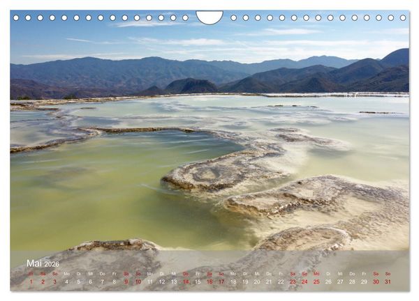 Produktbild: Bekanntes und Unbekanntes MEXIKO (Wandkalender 2026 DIN A4 quer), CALVENDO Monatskalender