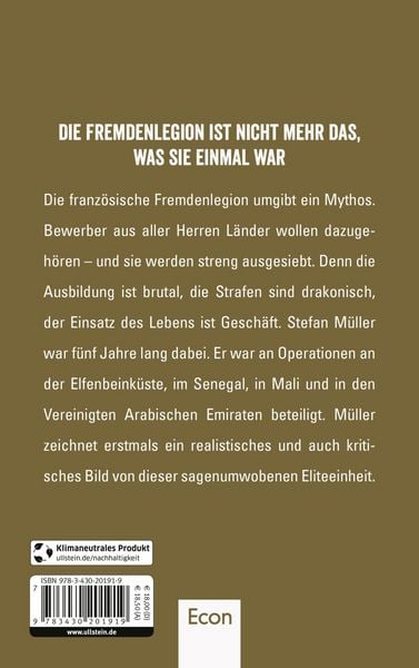 Produktbild: Mythos Fremdenlegion