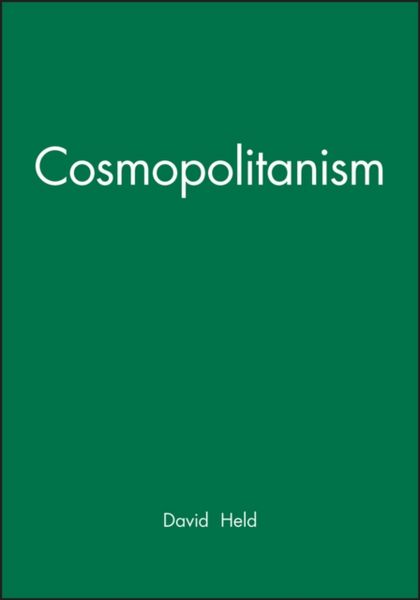 Produktbild: Held, D: Cosmopolitanism