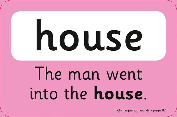 Produktbild: Collins Easy Learning Ks1 - High Frequency Words Flashcards