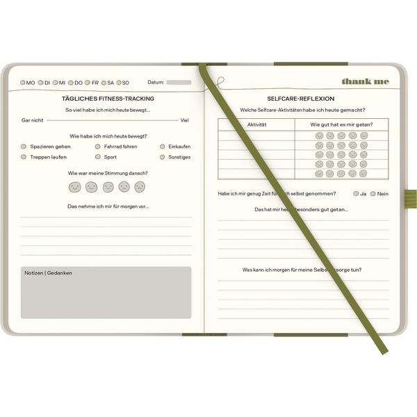 Produktbild: thank me - 10 minutes daily wellbeing
