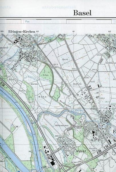 Produktbild: Swisstopo 1 : 25 000 Basel