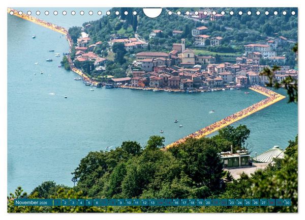 Produktbild: Iseo-See (Wandkalender 2026 DIN A4 quer), CALVENDO Monatskalender