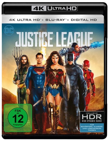 Justice League (4K Ultra HD) (+ BR)