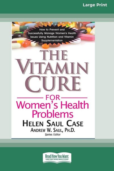 Produktbild: The Vitamin Cure for Women's Health Problems (16pt Large Print Edition)