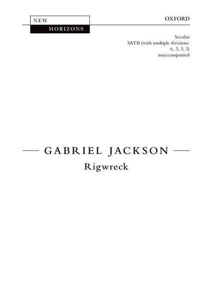Produktbild: Jackson, G: Rigwreck