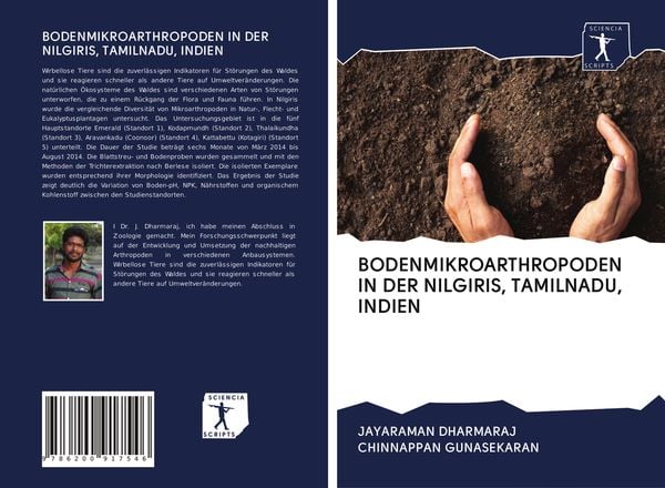 Produktbild: Bodenmikroarthropoden in der Nilgiris, Tamilnadu, Indien