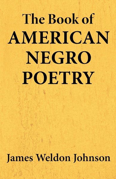 Produktbild: The Book of American Negro Poetry
