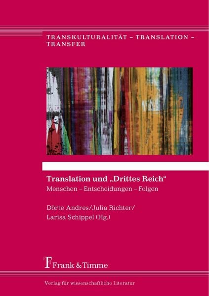 Produktbild: Translation und 'Drittes Reich'