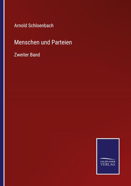 Produktbild: Menschen und Parteien