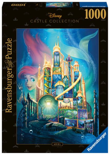 Ravensburger - Disney Castles: Arielle, 1000 Teile