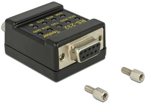 Produktbild: Delock 87713 VGA-Steckverbinder D-SUB-Buchse 9pol. - D-SUB-Stecker 9pol. 1St.