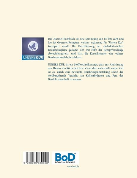 Produktbild: Das Kurmet-Kochbuch