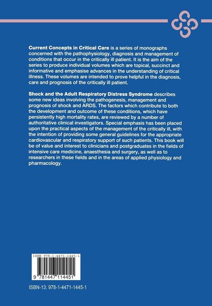 Produktbild: Shock and the Adult Respiratory Distress Syndrome