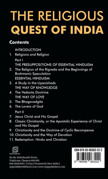 Produktbild: The Religious Quest Of India